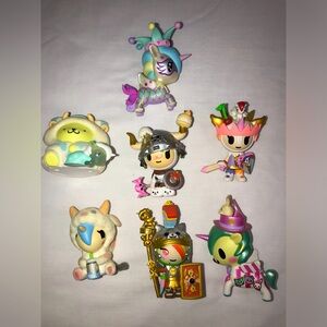 Tokidoki unicorno/misc figures